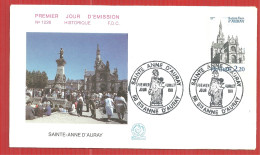 FDC SAINTE ANNE D'AURAY 4 7 1981 - 1980-1989