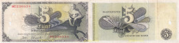 1523 ALEMANIA 1948 5 DEUTSCHE MARK GERMAN FEDERAL REPUBLIC 1948 P.13 - Andere & Zonder Classificatie