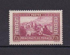 MONACO 1933 TIMBRE N°128 NEUF AVEC CHARNIERE PAYSAGE - Unused Stamps