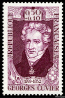 Timbre De 1969 Célébrités Du XVIIIème Au XXème Siècle Georges Cuvier 1769-1832  N° 1595 - Neufs