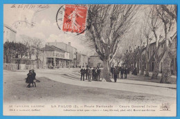 CPA "LE VAUCLUSE ILLUSTRE" - LAPALUD - LA PALUD - ROUTE NATIONALE - COURS GENERAL JULIEN - Lapalud