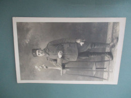 MILITARIA ARMEE COLONIALE SOLDAT CARTE PHOTO - Andere & Zonder Classificatie