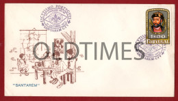 PORTUGAL - SANTARÉM - ESCUTISMO PORTUGUES - XV JAMBOREE NO AR - ESCOTEIROS - 150 ANOS INDEPENDENCIA BRASIL 1972 ENVELOPE - Pfadfinder-Bewegung