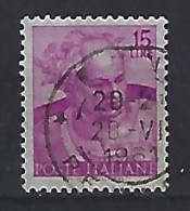 Italy 1961  Fresko Von Sixtinischen Kapelle Im Vatikan  (o) Mi.1084 - 1961-70: Used