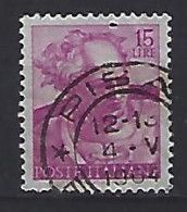 Italy 1961  Fresko Von Sixtinischen Kapelle Im Vatikan  (o) Mi.1084 - 1961-70: Gebraucht