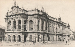 BELGIQUE - Anvers - Vue Sur Le Théâtre Flamand - Animé - Carte Postale Ancienne - Antwerpen