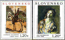 238984 MNH ESLOVAQUIA 2009 PINTURA - Unused Stamps