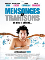 Affiche Cinéma Orginale Film MENSONGES ET TRAHISONS ET PLUS SI AFFINITÉS... 120x160cm - Manifesti & Poster