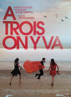 Affiche Cinéma Orginale Film A TROIS ON Y VA 40x60cm - Manifesti & Poster