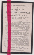 Devotie Doodsprentje Overlijden - Jules Vande Walle Zoon Arthur & Emerentia De Cock - Tielt 1904 - 1918 - Obituary Notices