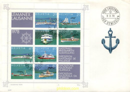 408275 MNH SUIZA 1978 LEMANEX 78. EXPOSICION FILATELICA INTERNACIONAL - Unused Stamps