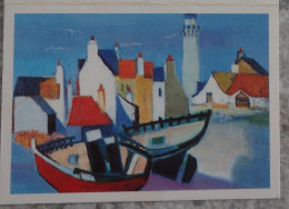 Petit Calendrier Poche 1987 Peinture Duret Penmarch -  Saint Peray Ardèche - Klein Formaat: 1981-90