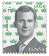 368170 MNH ESPAÑA 2017 SERIE BÁSICA. S.M. EL REY FELIPE VI - Unused Stamps