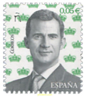 368170 MNH ESPAÑA 2017 SERIE BÁSICA. S.M. EL REY FELIPE VI - Ungebraucht