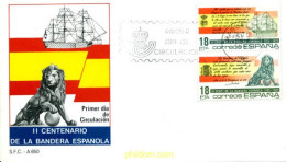 261018 MNH ESPAÑA 1985 2 CENTENARIO DE LA BANDERA ESPAÑOLA - Neufs