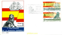 261018 MNH ESPAÑA 1985 2 CENTENARIO DE LA BANDERA ESPAÑOLA - Unused Stamps