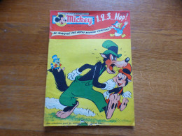 JOURNAL MICKEY BELGE  N° 401 Du 12/06/1958 COVER LE GRAND MECHANT LOUP - Journal De Mickey