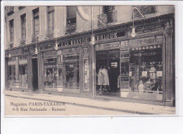 RENNES: Magasins Paris-tailleur, 6-8 Rue Nationale, à La Grande Fabrique - état - Rennes