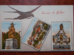 90 - BELFORT - Souvenir De Belfort. (multivues Colorisée) - Belfort - Ville