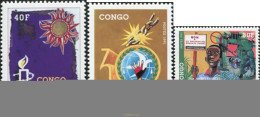 628685 MNH CONGO 1991 30 ANIVERSARIO DE AMNISTIA INTERNACIONAL - Ongebruikt