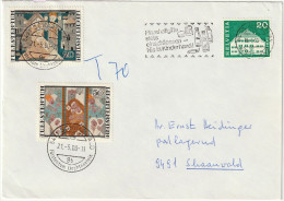 Liechtenstein 1980: Nachporto Aus ZÜRICH 18.5.80 Mit FL Zu 676+677 Mi 738+739 Yv 676+677 Mit ⊙ SCHAANWALD 21.5.80 - Postage Due