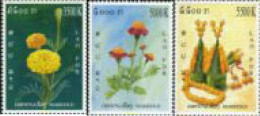 188191 MNH LAOS 2004 FLORES - Laos