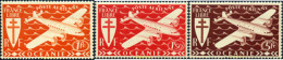 673168 HINGED OCEANIA FRANCESA 1942 SERIE DE LONDRES - Unused Stamps