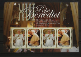 Sierra Leone 5248-5251 Postfrisch Als Kleinbogen, Papst Benedikt XVI #GH004 - Sierra Leona (1961-...)