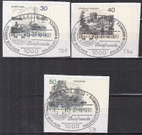 BERLIN  529-531, Gestempelt Mit SoSt., Auf Briefstück, Berlin-Ansichten, 1976 - Used Stamps