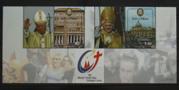 GB Isle Of Man Block 54 Postfrisch Papst #GD987 - Sonstige & Ohne Zuordnung