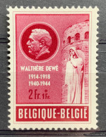 België, 1953, 908-V, Postfris**, OBP 20€ - 1931-1960