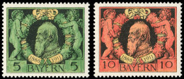 Altdeutschland Bayern, 1911, 92-93A, Postfrisch - Postfris