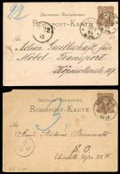 Berliner Postgeschichte, 1882, RP 2, Brief - Andere & Zonder Classificatie