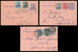 Berliner Postgeschichte, 1920, RU 8 + Zus.-Fr, Brief - Briefe U. Dokumente