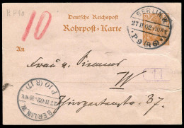 Berliner Postgeschichte, 1901, RP 10, Brief - Altri & Non Classificati