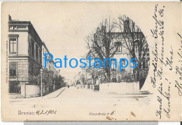 228026 GERMANY BREMEN VIEW STREET SPOTTED POSTAL POSTCARD - Other & Unclassified