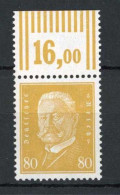 Deutsches Reich, 1927, 437 W OR, Postfrisch - Altri & Non Classificati