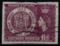 RHODESIE DU SUD 1953 O - Southern Rhodesia (...-1964)
