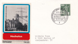 Deutschland Germany Berlin FDC Hochofen 15-10-1975 - 1971-1980