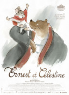 Affiche Cinéma Orginale Film ERNEST ET CÉLESTINE 120x160cm - Posters