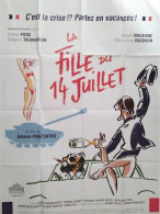 Affiche Cinéma Orginale Film LA FILLE DU 14 JUILLET 120x160cm - Affiches & Posters