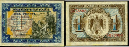 357 ESPAÑA 1940 1 Peseta Estado Español 1 De Junio 1940 - Other & Unclassified