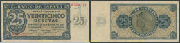 8256 ESPAÑA 1936 25 Pesetas Estado Español 21 De Noviembre De 1936 - Other & Unclassified