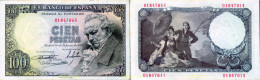 642 ESPAÑA 1946 100 PESETAS 1946 GOYA - Otros & Sin Clasificación