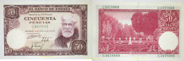 693 ESPAÑA 1951 50 Pesetas 31 De Diciembre De 1951 - Santiago Rusiñol - Andere & Zonder Classificatie