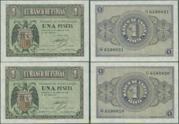 699 ESPAÑA 1938 1 PESETA ESTADO ESPAÑOL 30 DE ABRIL DE 1938 BURGOS - Other & Unclassified