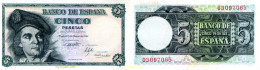 666 ESPAÑA 1948 5 PESETAS 1948 - MADRID SN M - Autres & Non Classés