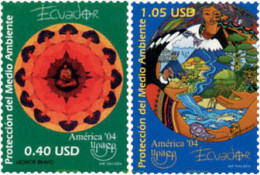 149636 MNH ECUADOR 2004 AMERICA-UPAEP 2004 - PROTECCION DEL MEDIO AMBIENTE - Ecuador