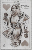 CPA Jeu De Cartes Carte à Jouer Playing Cards Non Circulé Surréalisme - Spielkarten