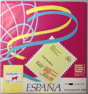Supl.Edifil España 2002 Sin Montar - Vordruckblätter